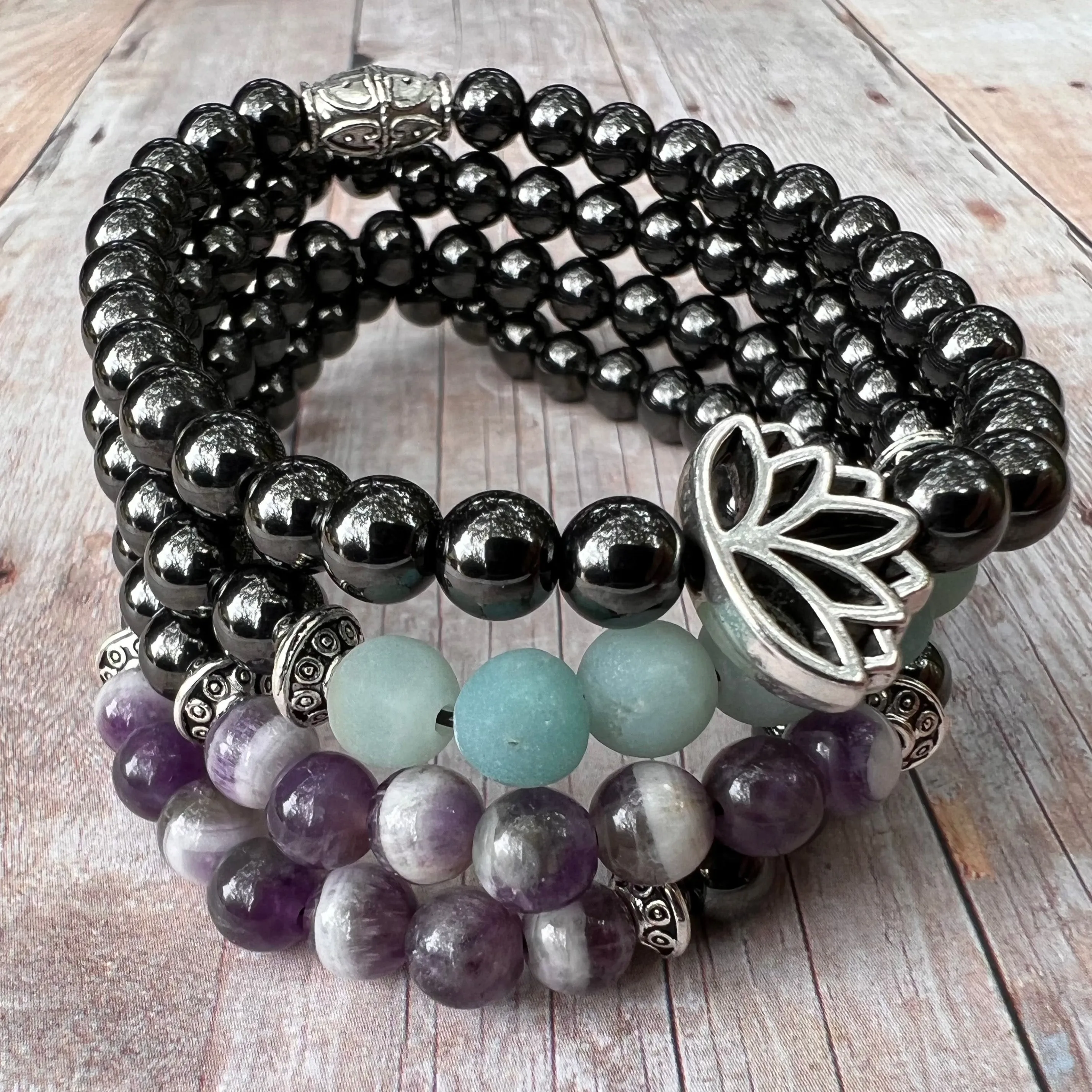 Adults | Green Jade   High Power Magnetic Hematite Bracelet