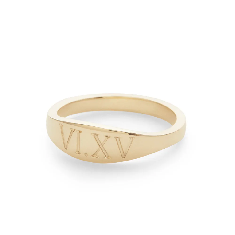 Band Signet Ring