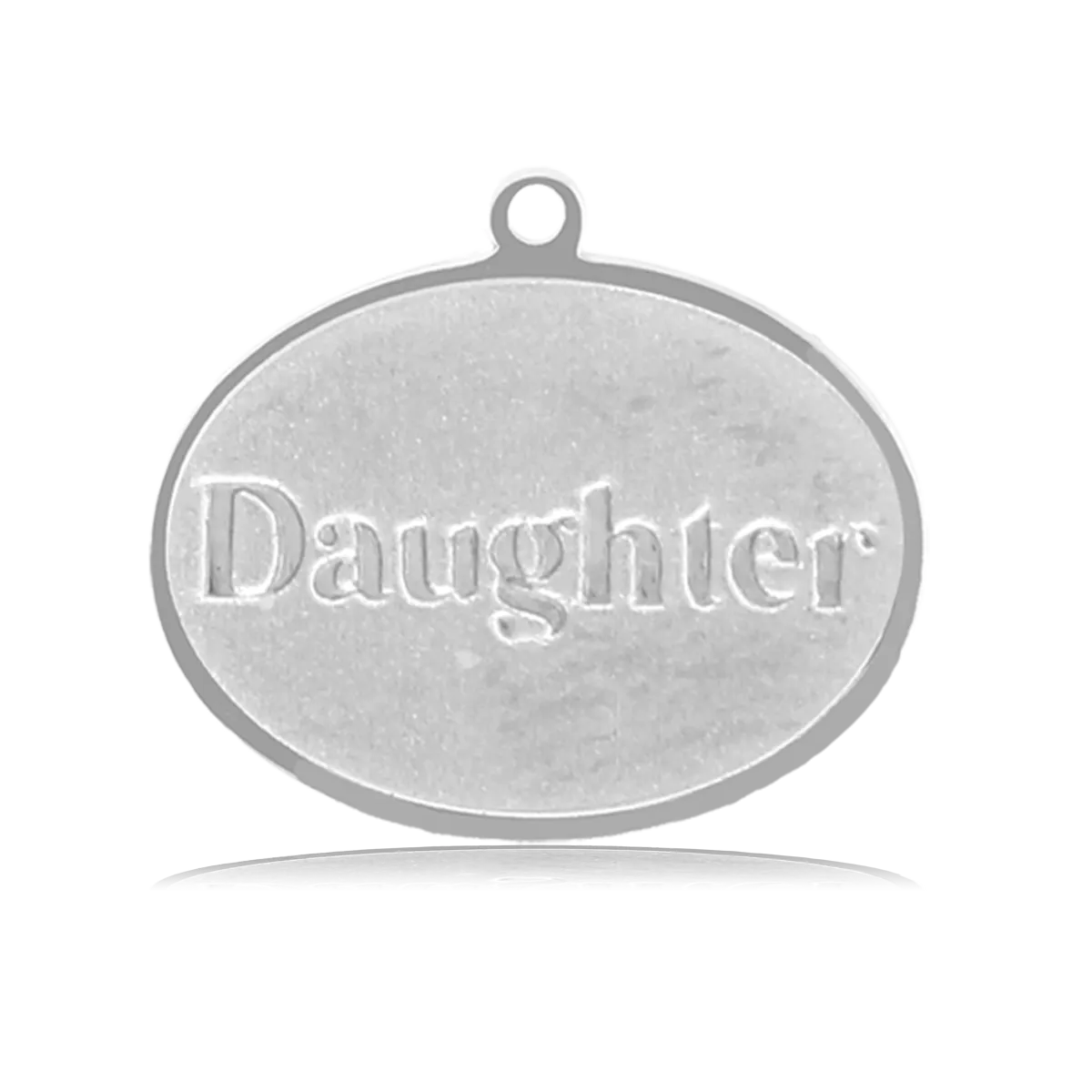 Daughter Charm with Blue Zebra Jade Charity Bracelet