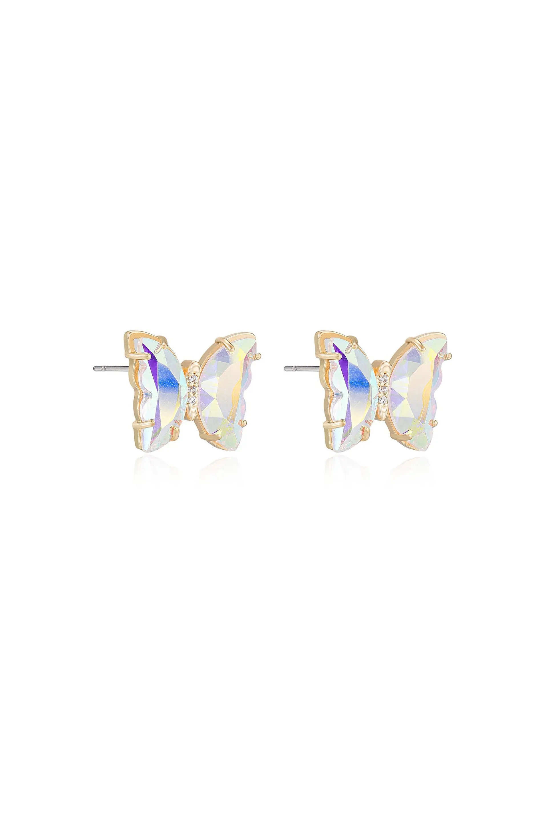Flutter Away Crystal Earrings