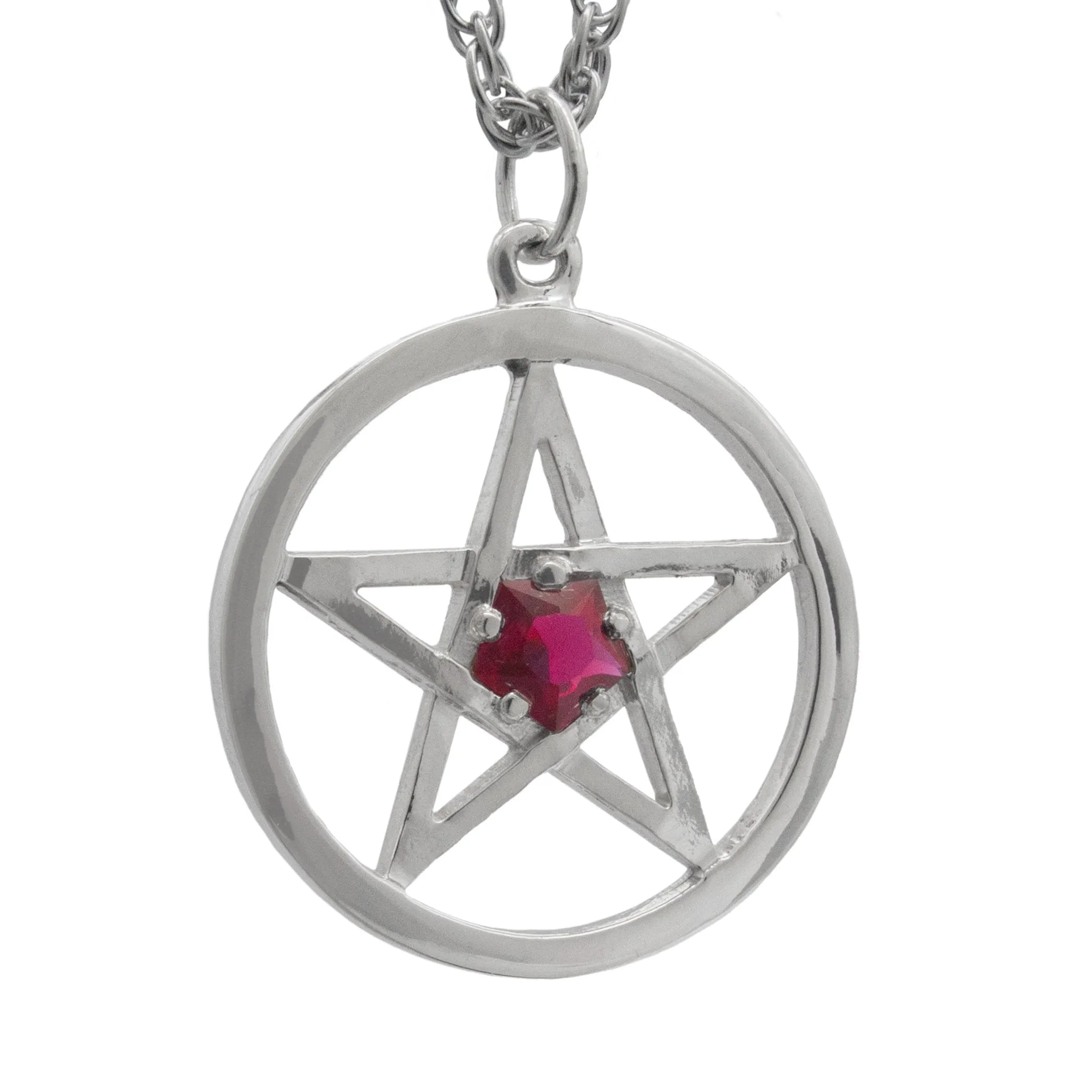 Harry Dresden's Pentacle Necklace with Ruby
