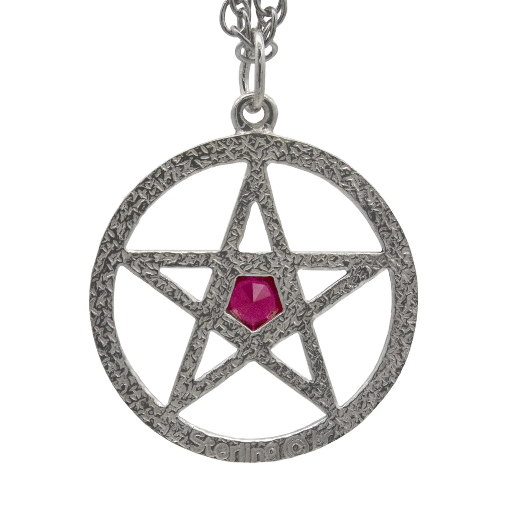 Harry Dresden's Pentacle Necklace with Ruby