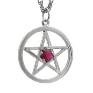 Harry Dresden's Pentacle Necklace with Ruby