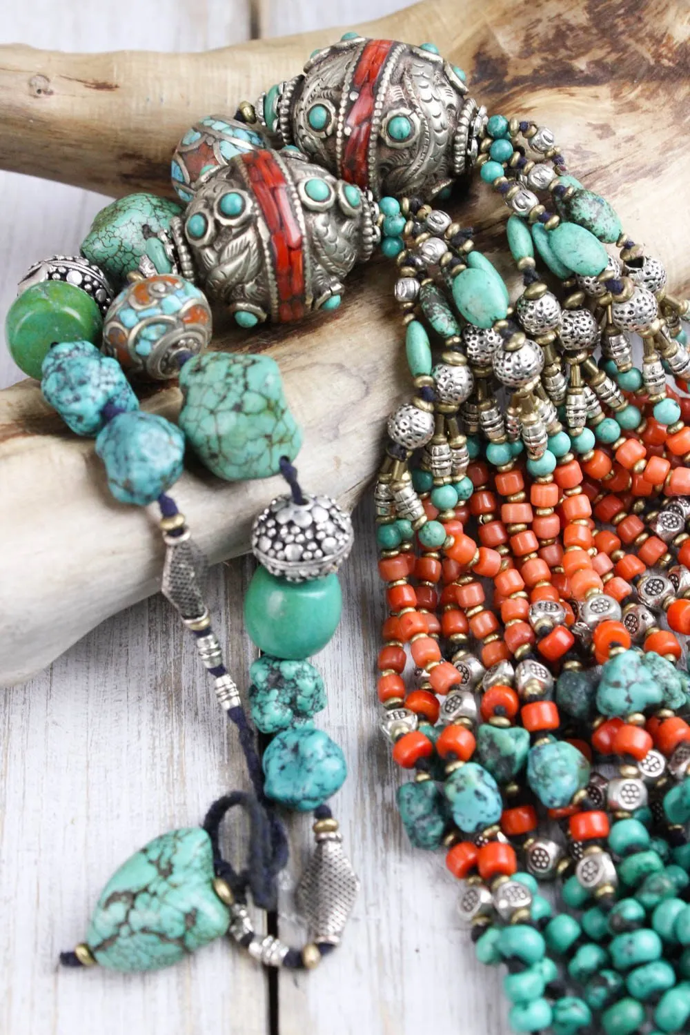 Himalayan Sky Stone Necklace