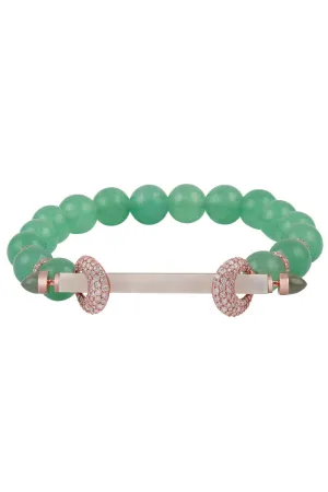 Jade Quartz Chakra Bracelet