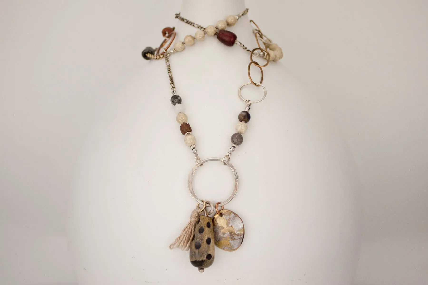Martini With Twist Necklace II