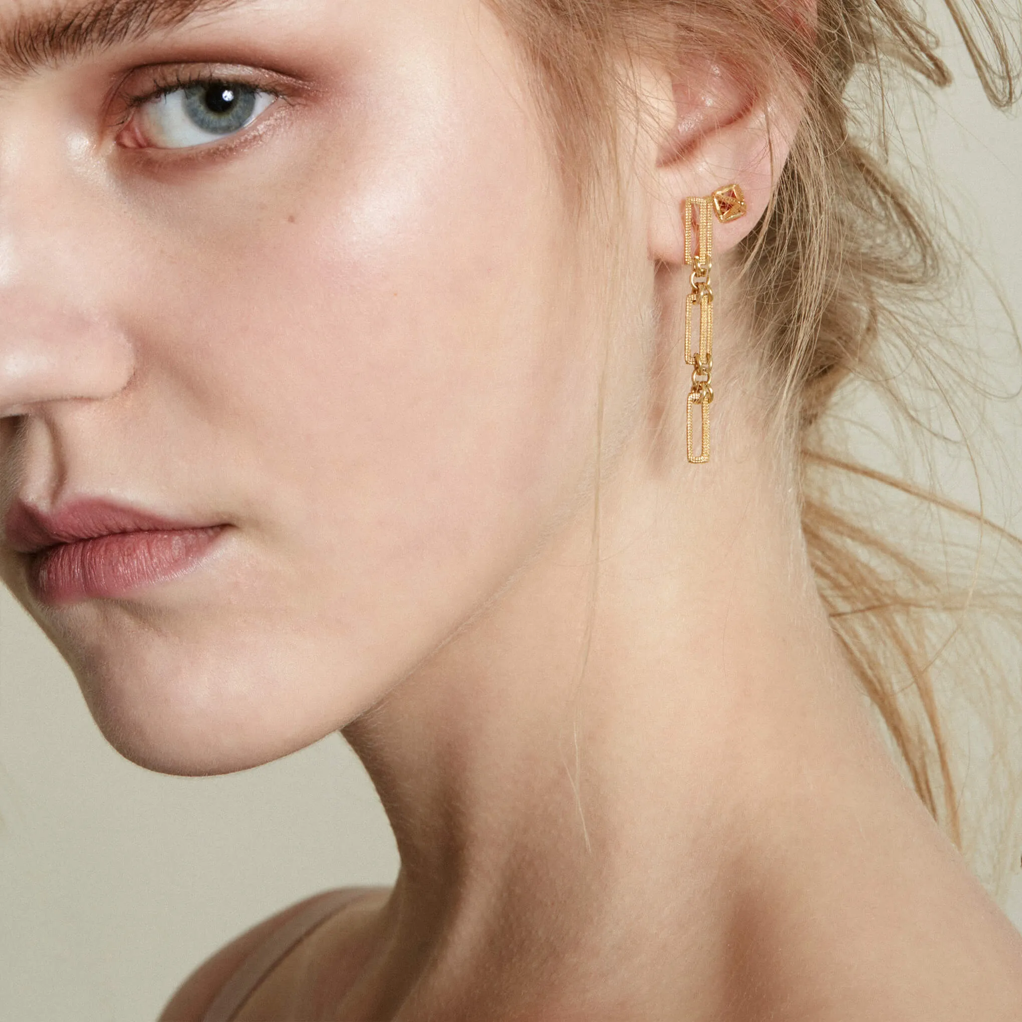 Maxilla Chain Link Earrings