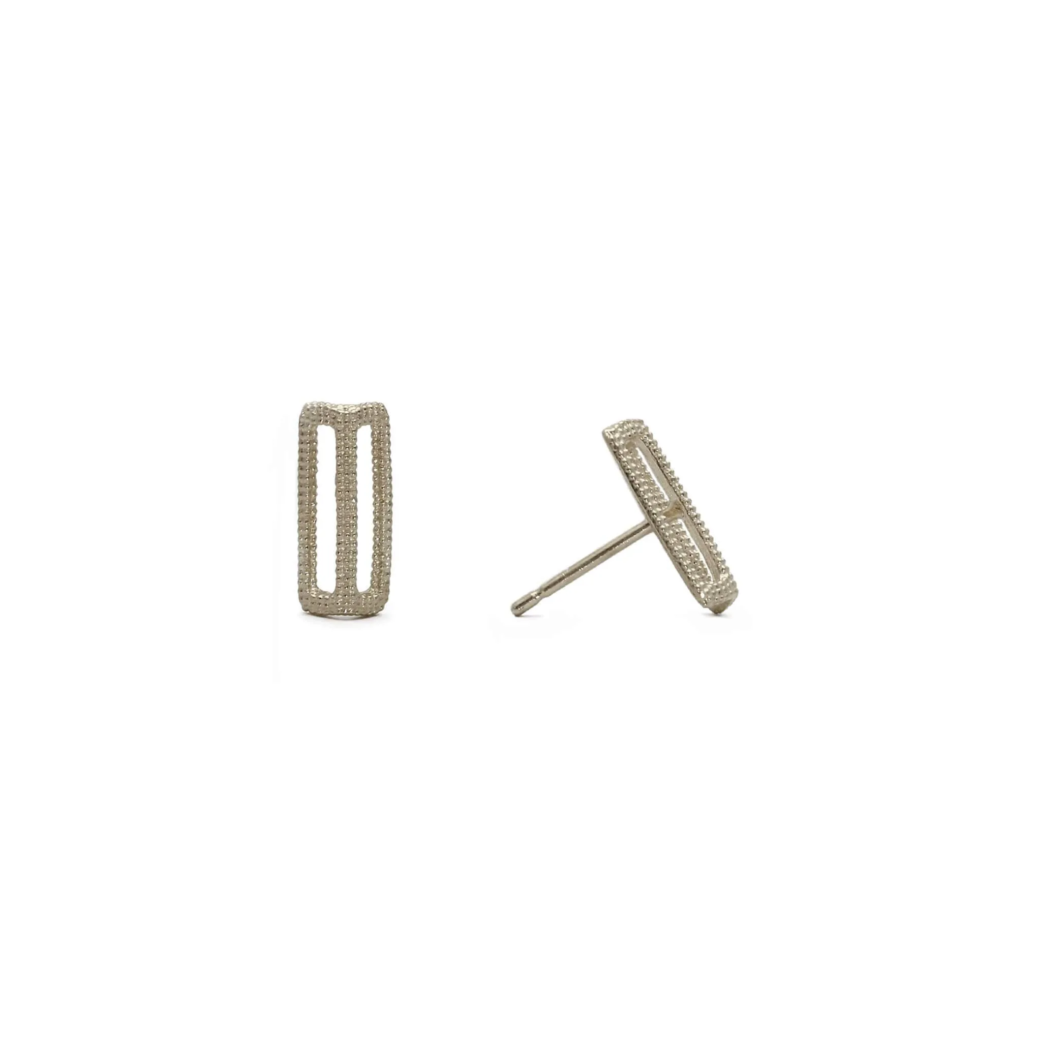 Maxilla Link Long Stud Earrings