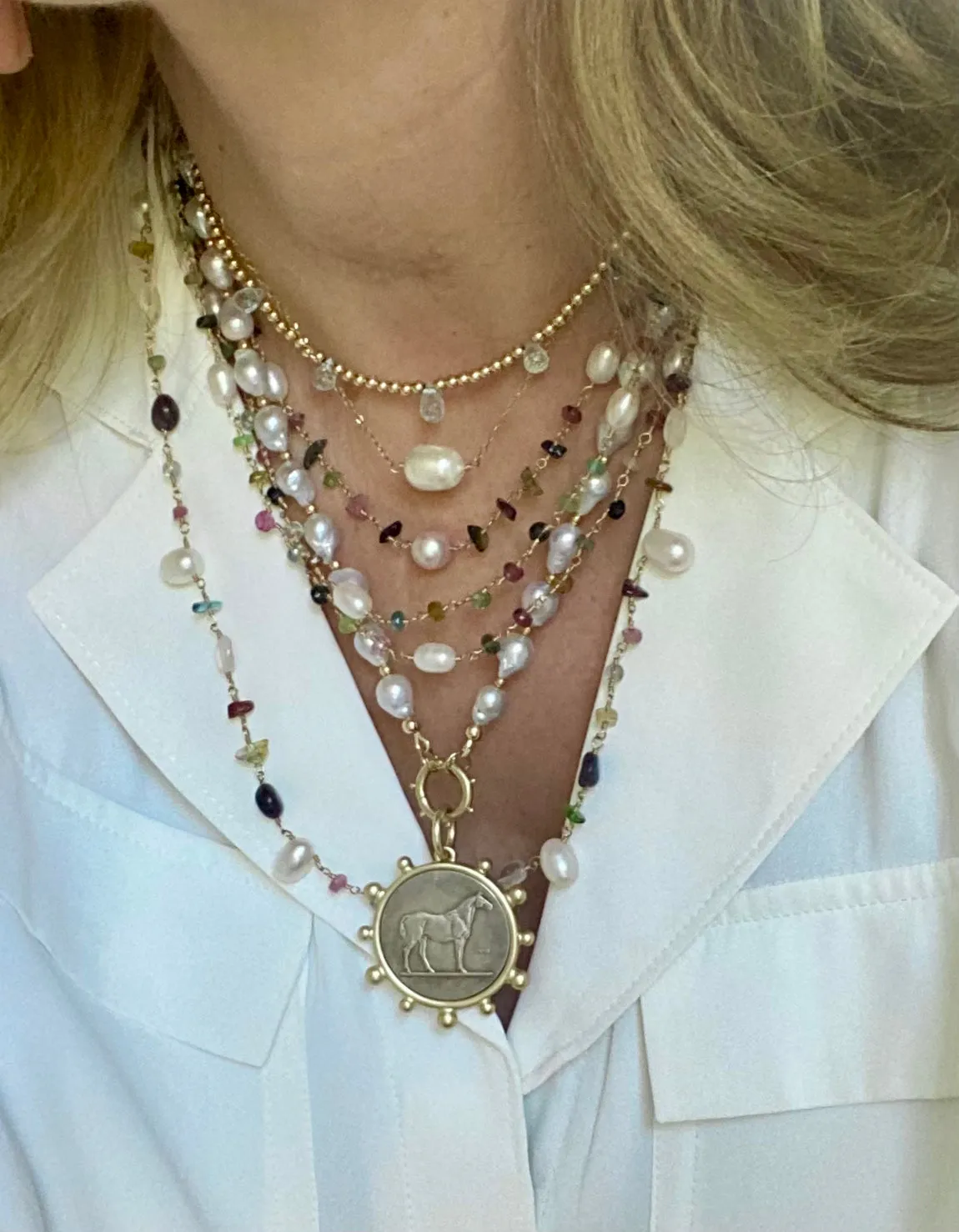 Pearl Necklace - Giolina