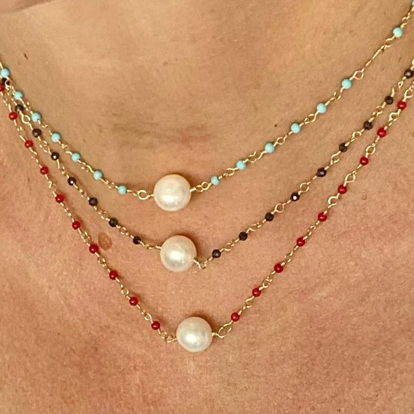 Pearl Necklace - Giolina