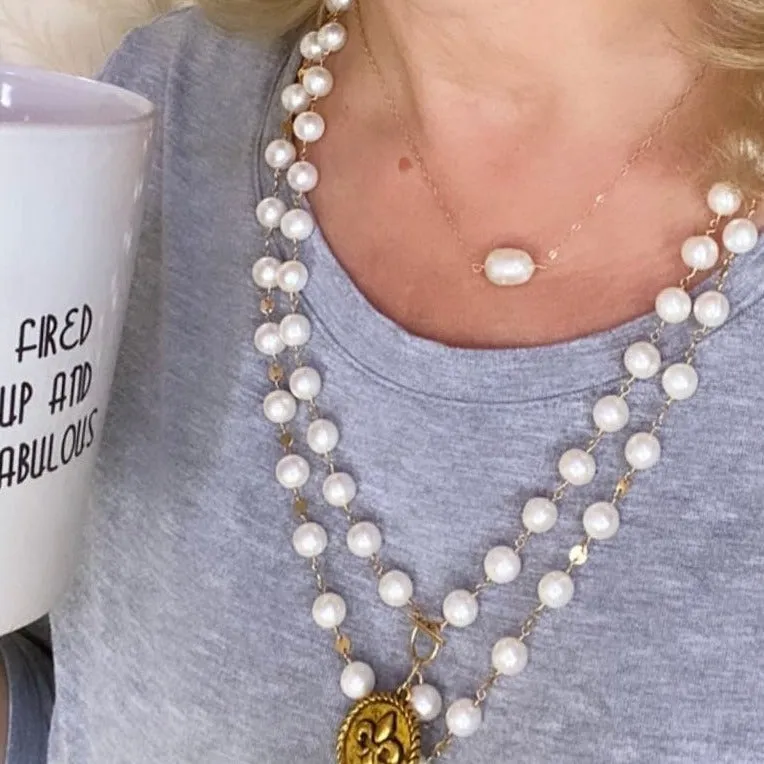 Pearl Necklace - Giolina