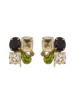 Peridot Quartz Earrings