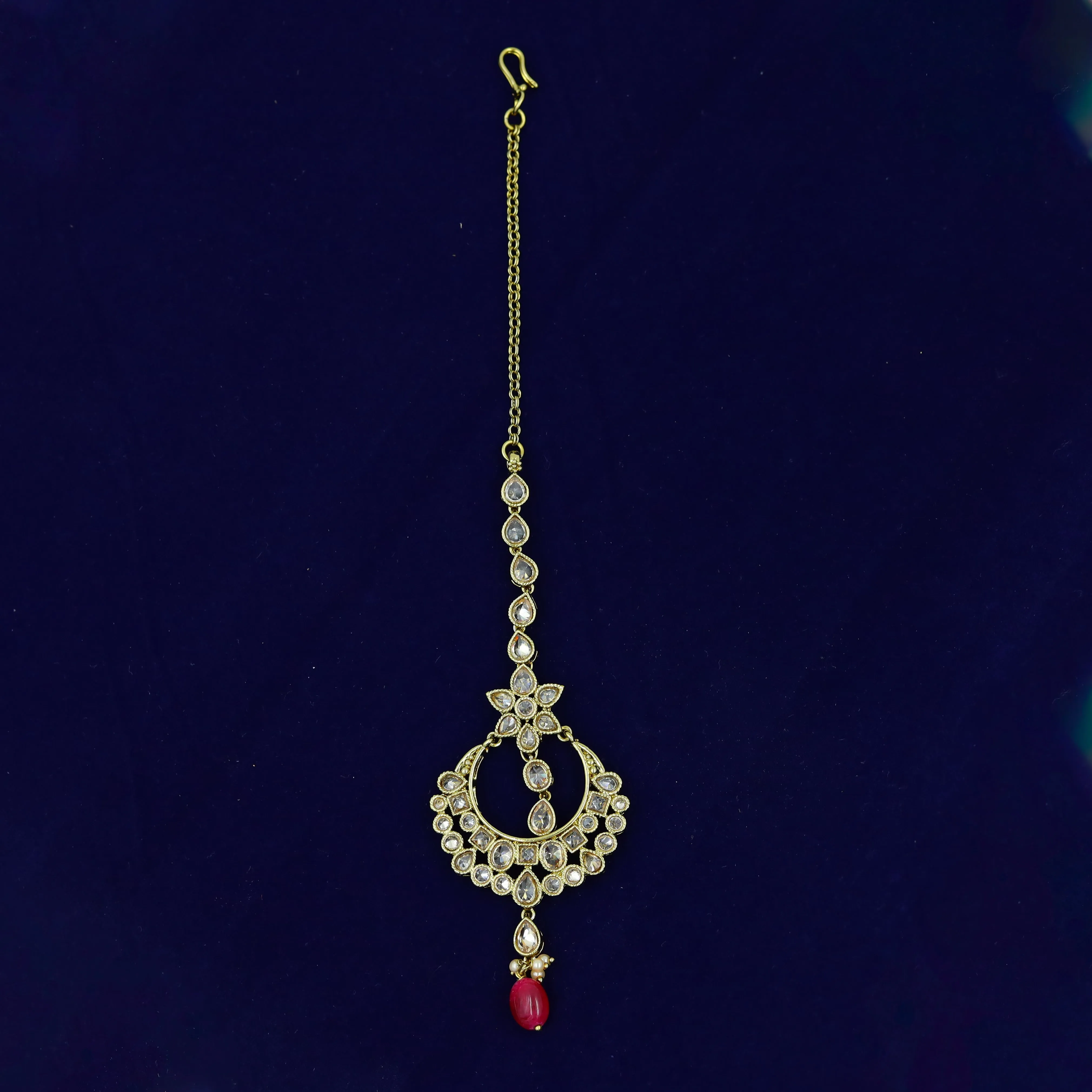 Ruby Antique Necklace Set 12696-9236