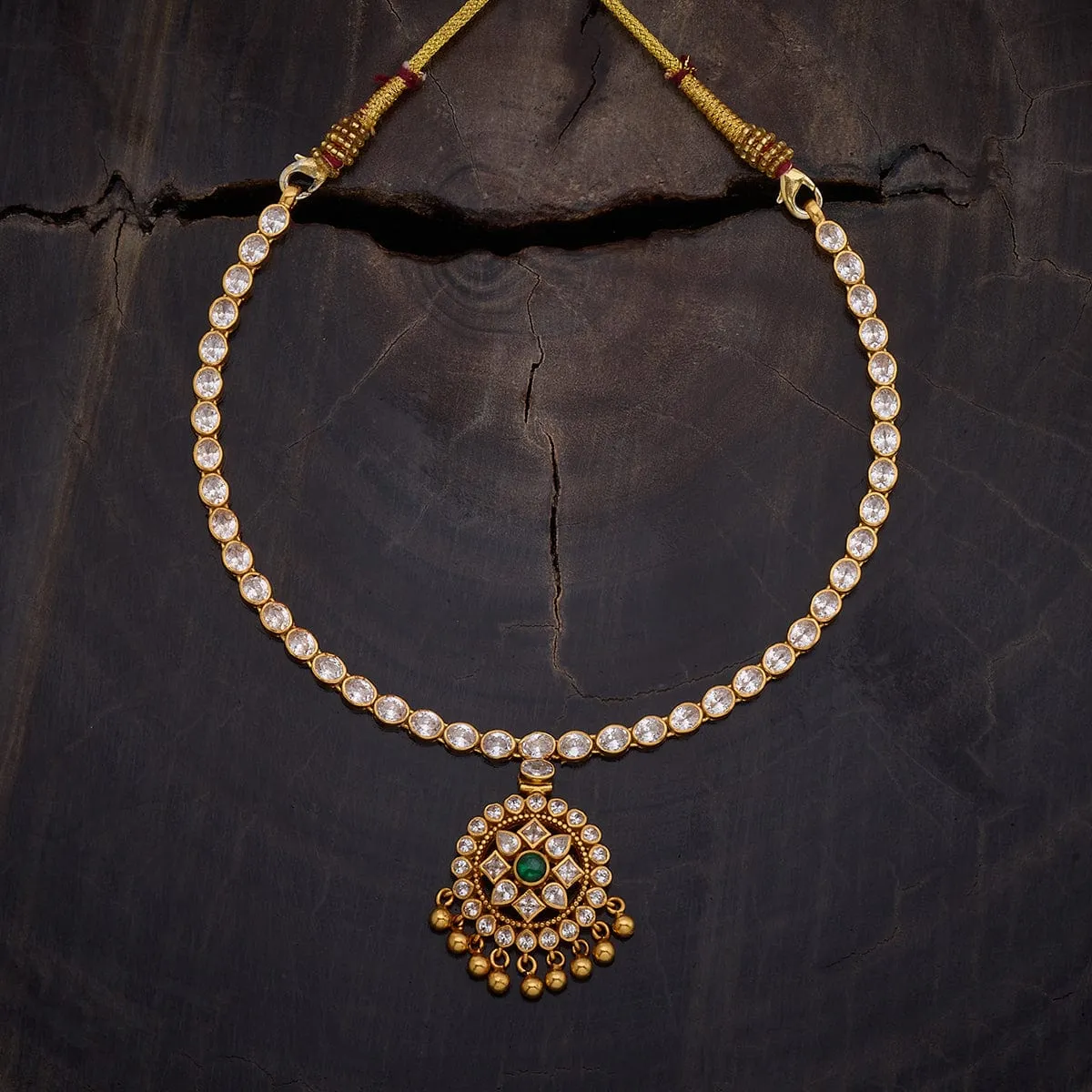 Silver Temple Necklace 155906