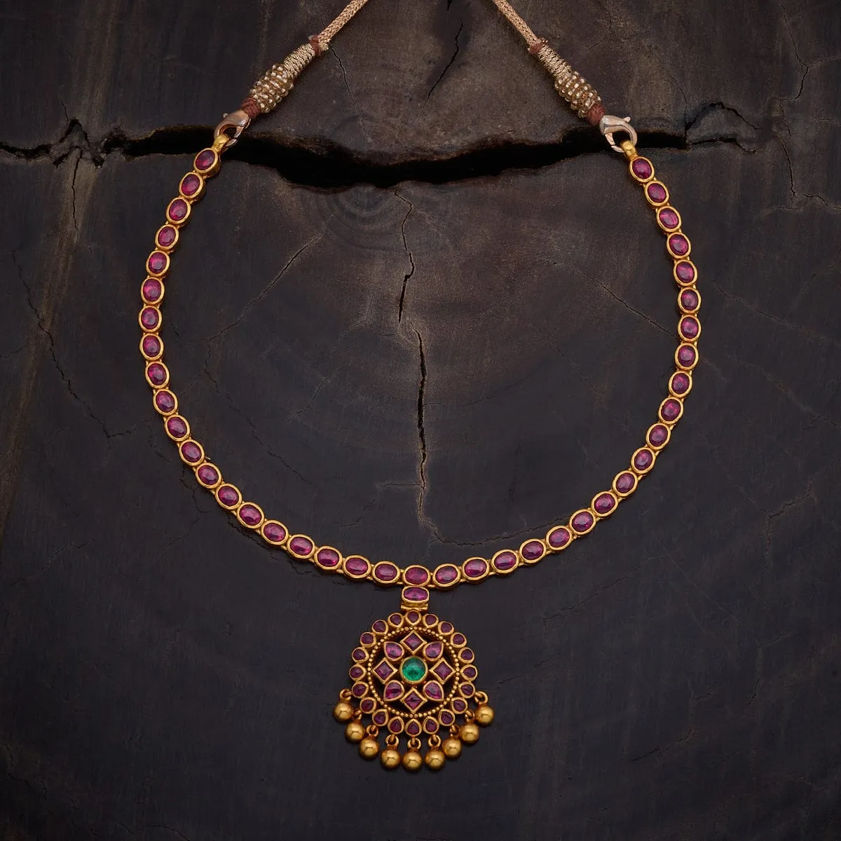 Silver Temple Necklace 155906