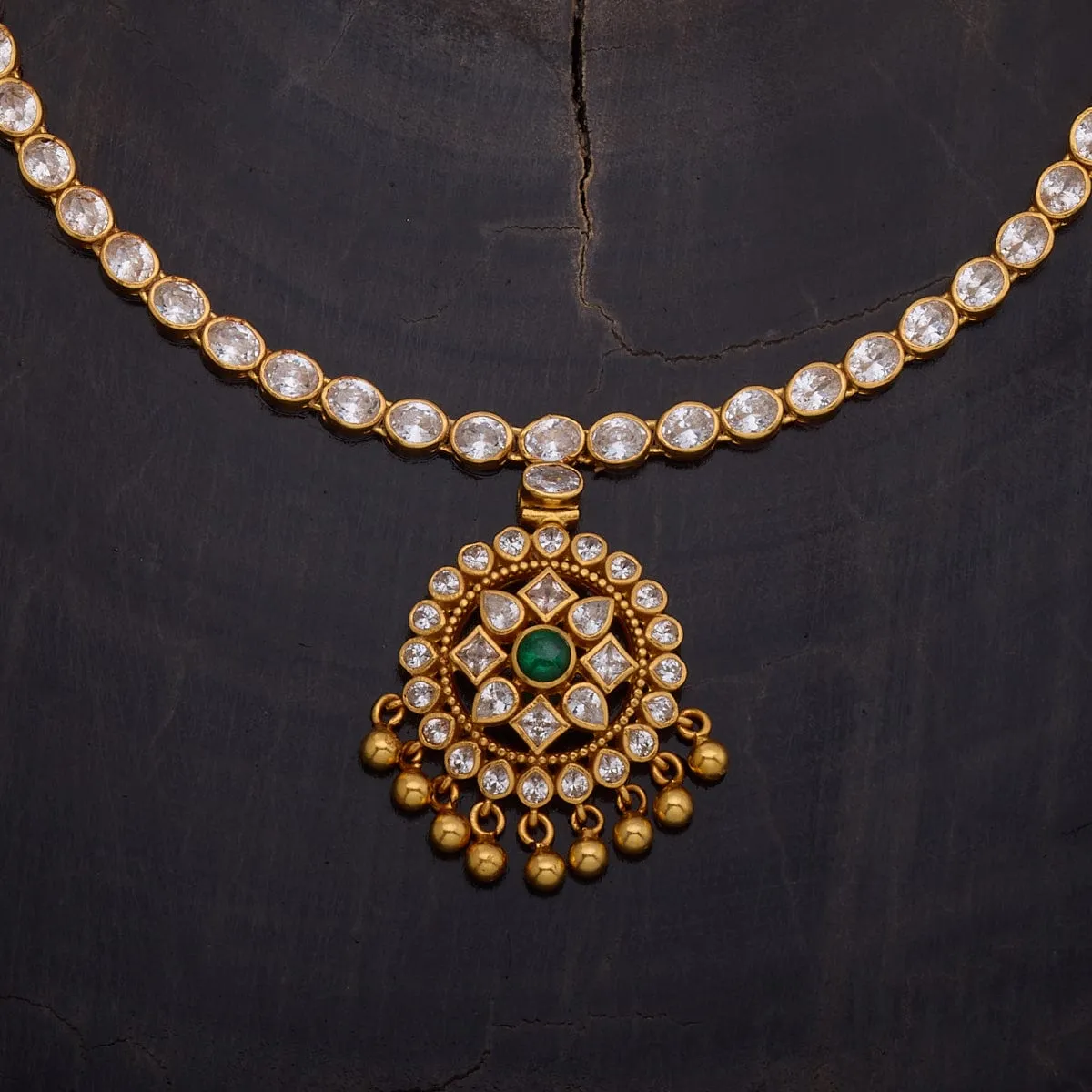 Silver Temple Necklace 155906