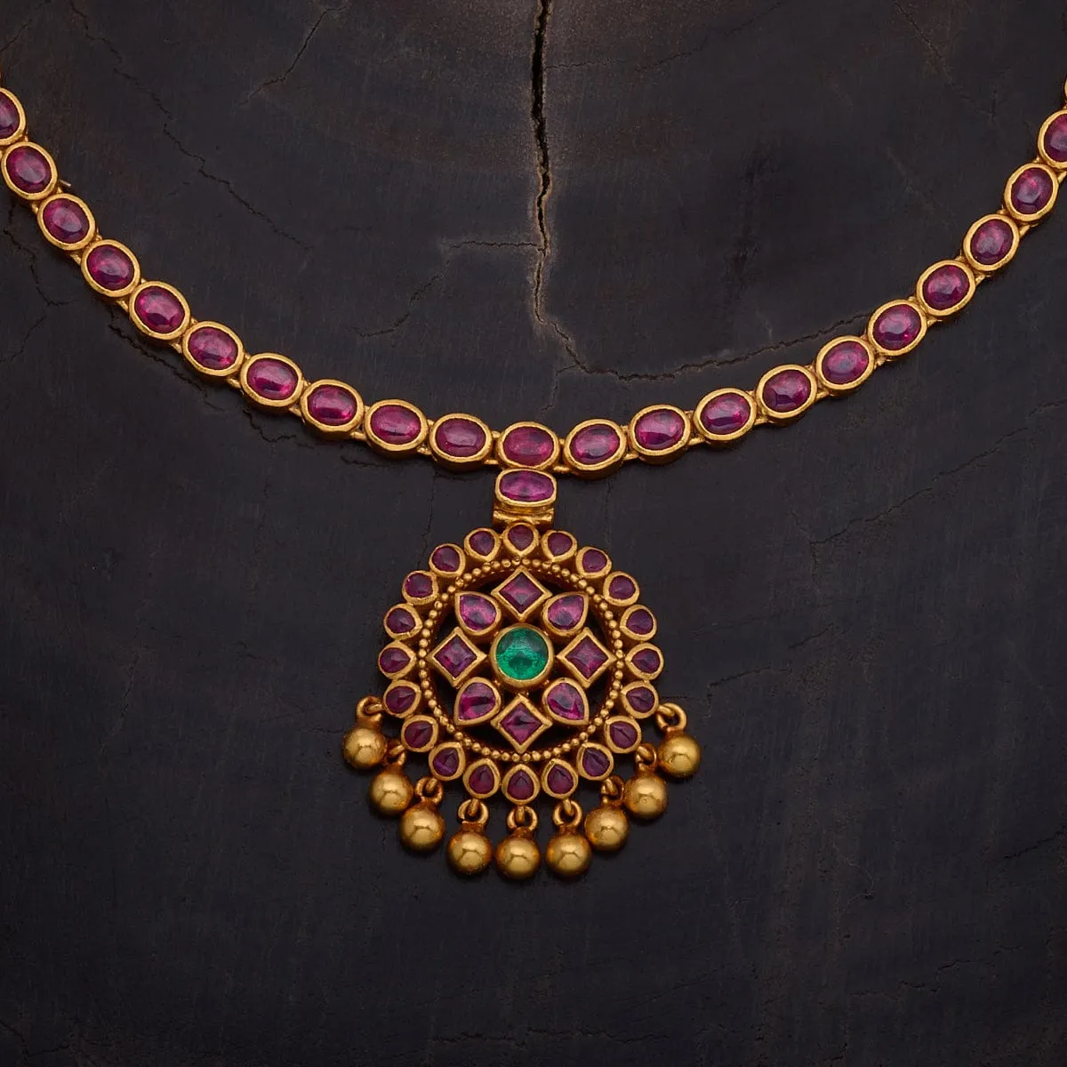 Silver Temple Necklace 155906