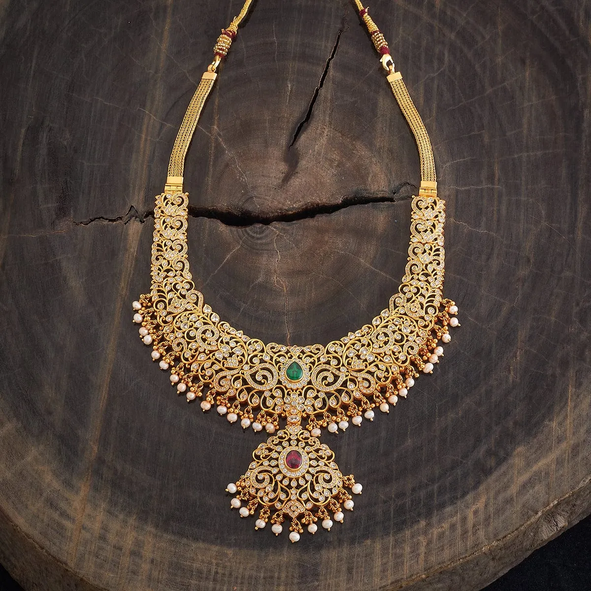 Silver Temple Necklace 156597