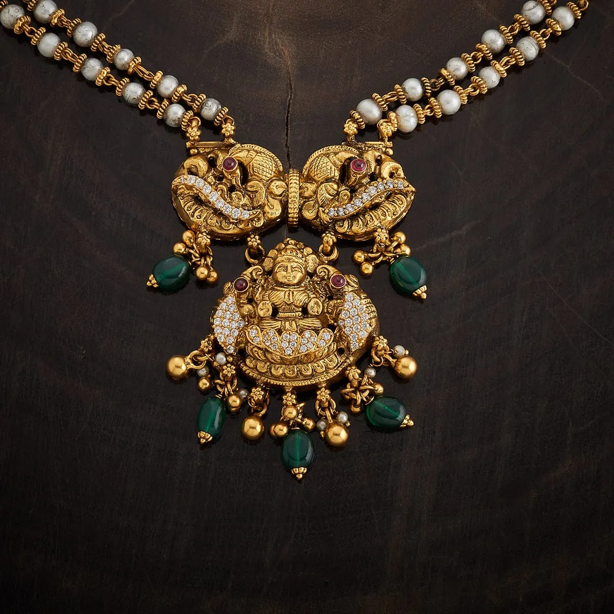 Silver Temple Necklace 163746