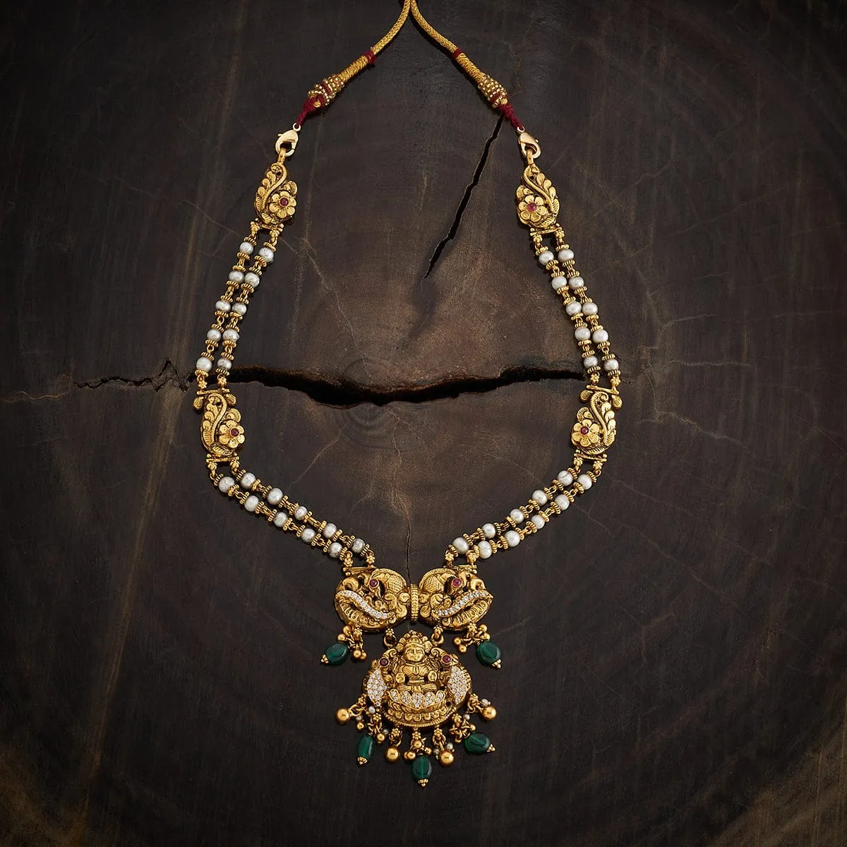 Silver Temple Necklace 163746