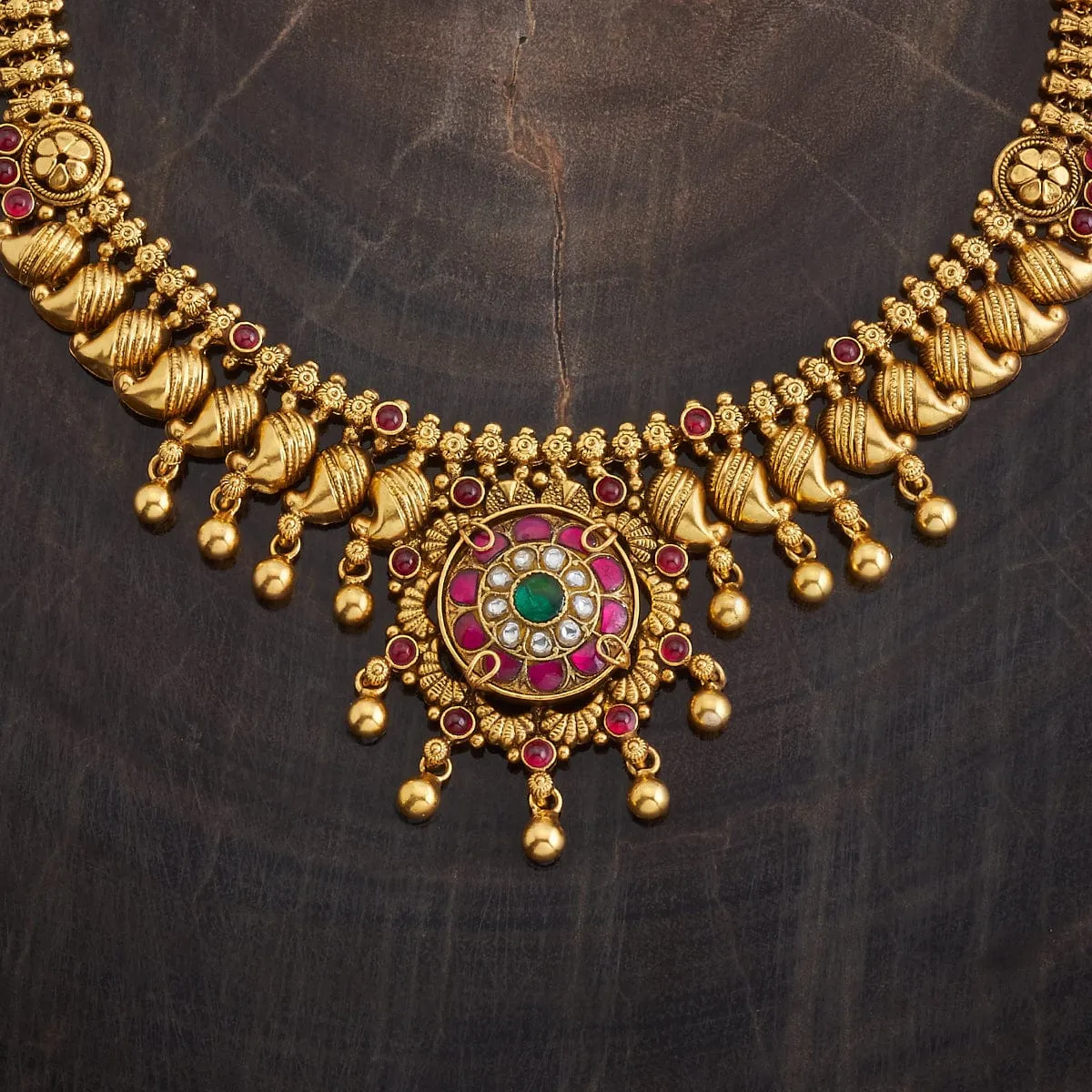 Silver Temple Necklace 174314