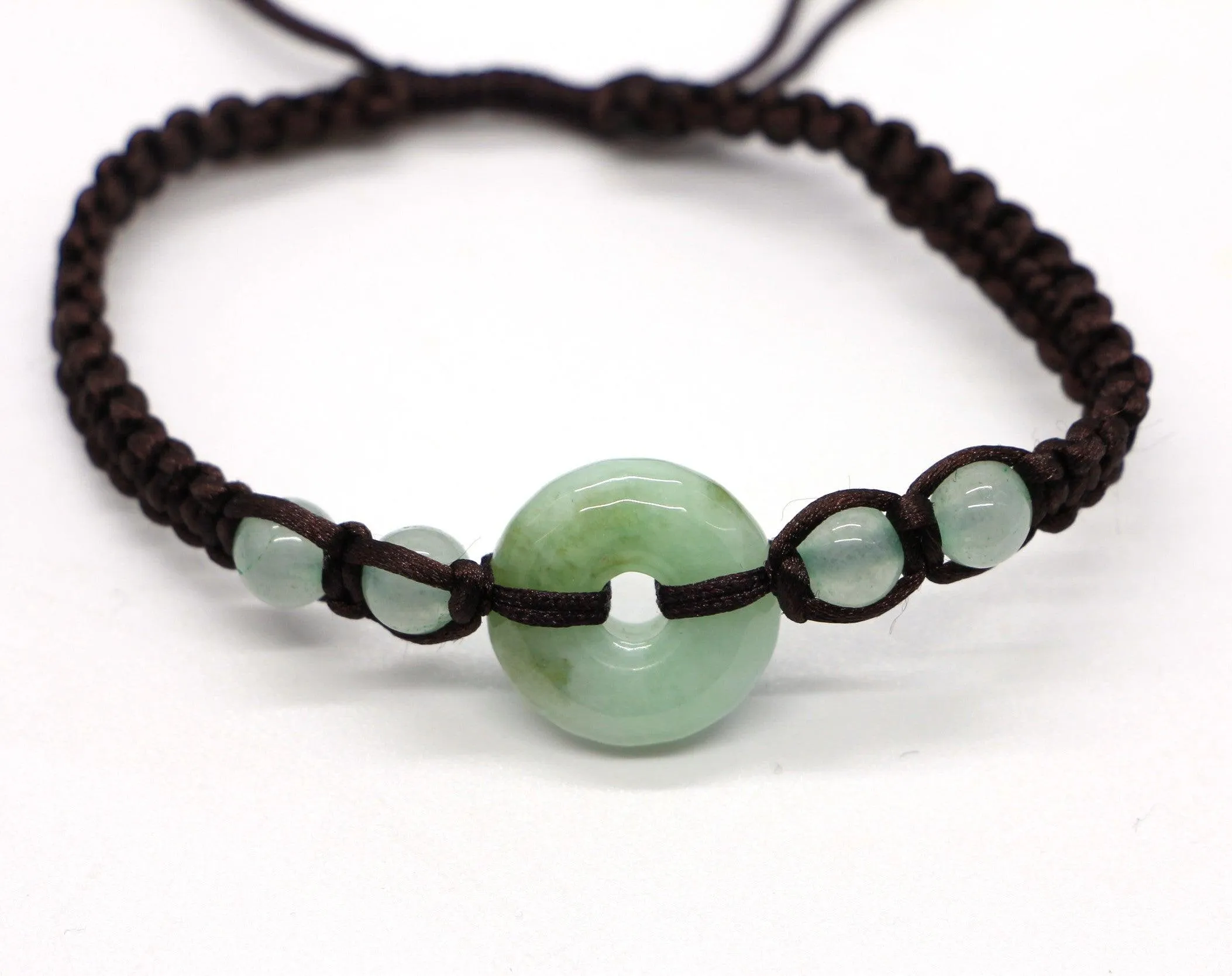 Type A Jadeite Jade Donut Bracelet Series BR20006